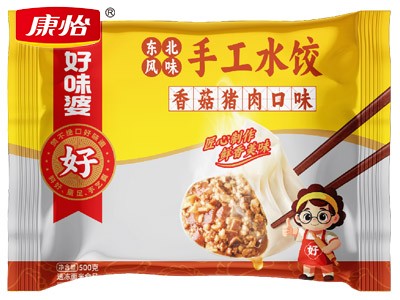 手工水饺香菇猪肉口味