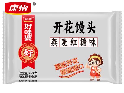 开花馒头燕麦红糖味